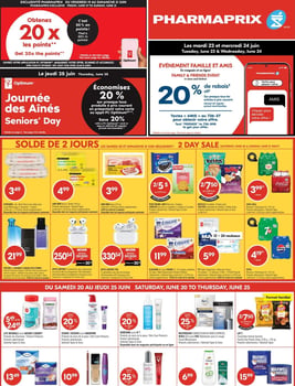 Circulaire Pharmaprix Circulaire Pharmaprix
